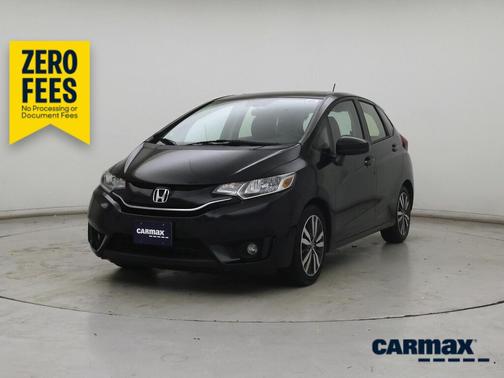 Black 2016 Honda Fit EX