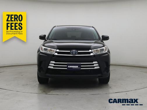 Black 2017 Toyota Highlander Hybrid LE