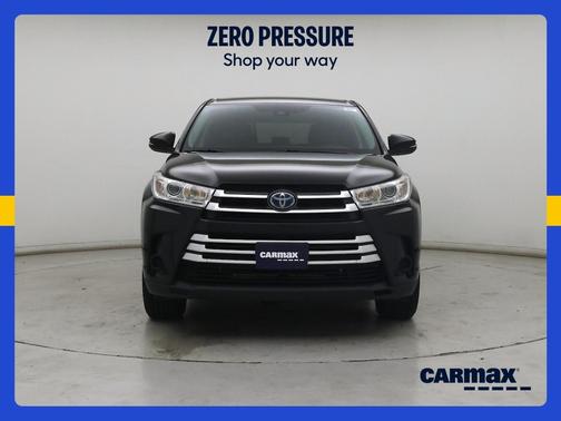 Black 2017 Toyota Highlander Hybrid LE