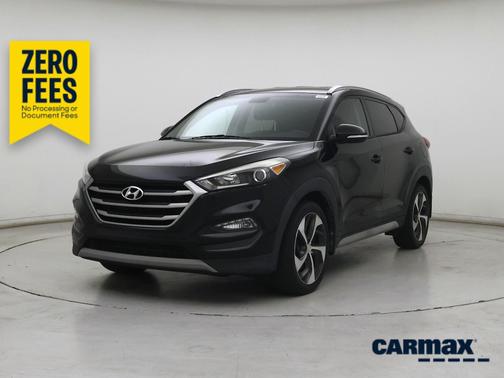 Black 2018 Hyundai TUCSON Sport
