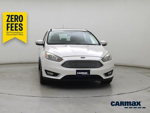 White 2017 Ford Focus Titanium