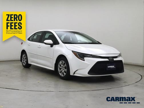 White 2020 Toyota Corolla LE