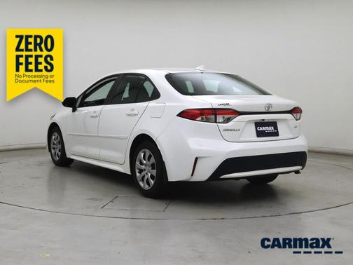 White 2020 Toyota Corolla LE