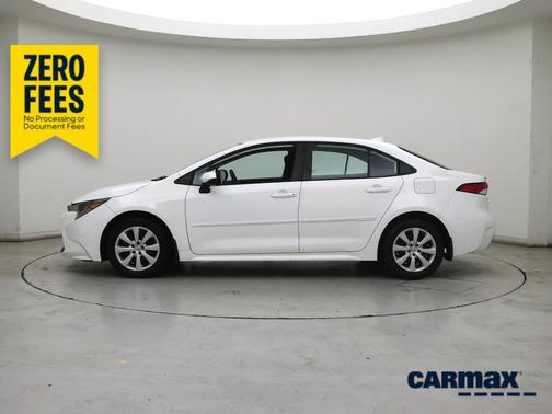 White 2020 Toyota Corolla LE