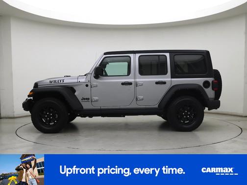 Silver 2021 Jeep Wrangler Unlimited Willys