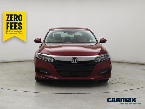 Red 2019 Honda Accord EX