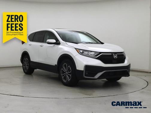 White 2021 Honda CR-V EX