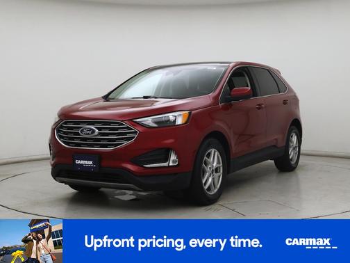 Red 2022 Ford Edge SEL