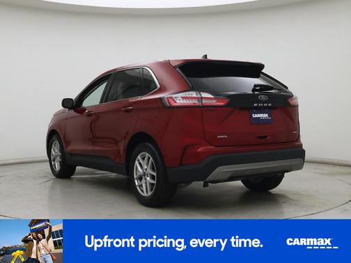 Red 2022 Ford Edge SEL