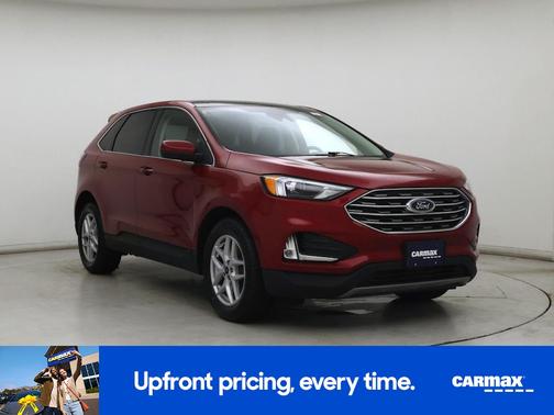 Red 2022 Ford Edge SEL