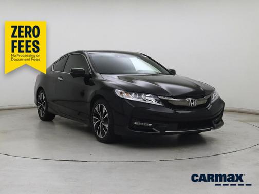 Black 2016 Honda Accord EX