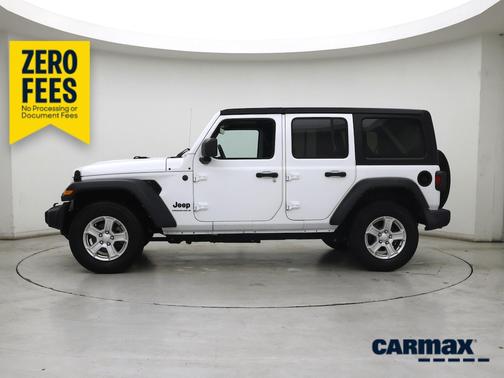 White 2023 Jeep Wrangler Unlimited Sport S
