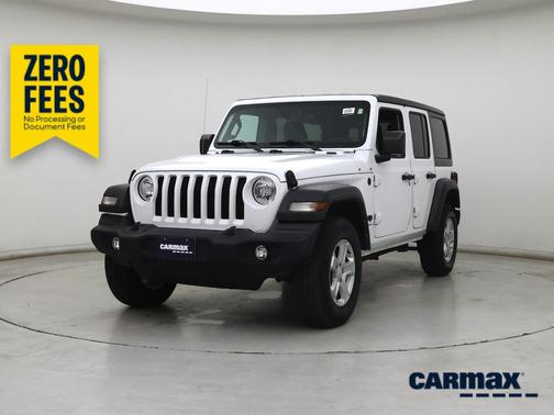 White 2023 Jeep Wrangler Unlimited Sport S
