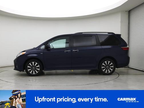 Blue 2020 Toyota Sienna XLE Premium