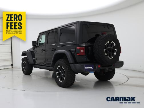 Black 2024 Jeep Wrangler 4xe Rubicon