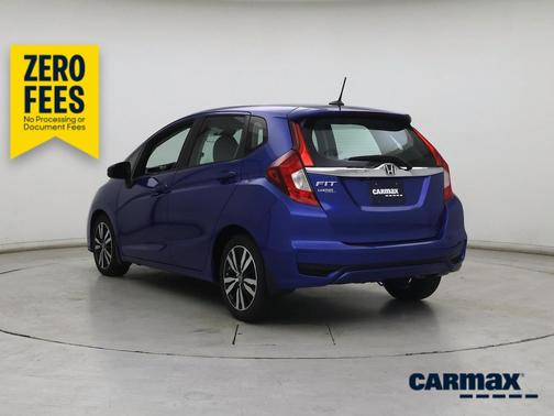 Blue 2018 Honda Fit EX