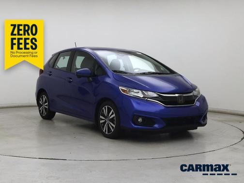 Blue 2018 Honda Fit EX