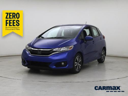 Blue 2018 Honda Fit EX