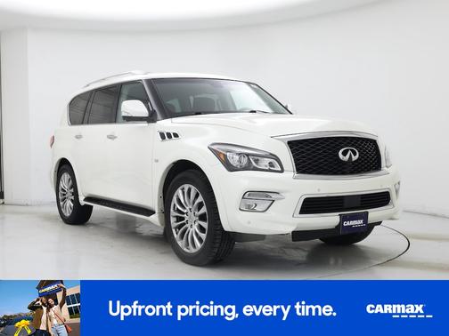 White 2017 INFINITI QX80