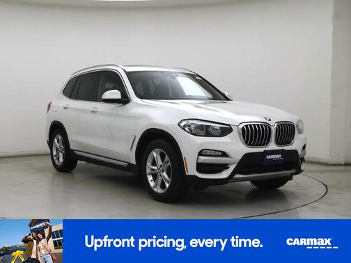 White 2019 BMW X3 XDrive30i