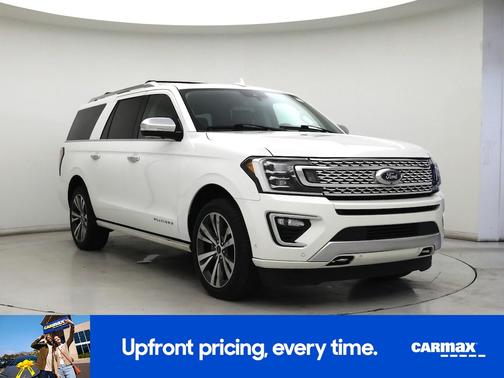 White 2021 Ford Expedition Max Platinum