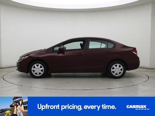Red 2015 Honda Civic LX