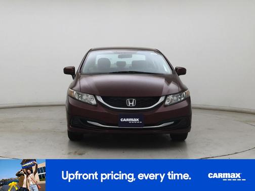 Red 2015 Honda Civic LX