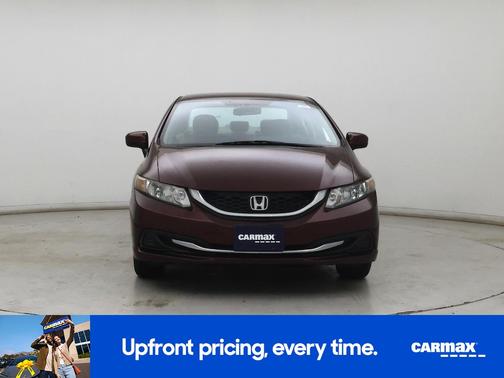 Red 2015 Honda Civic LX
