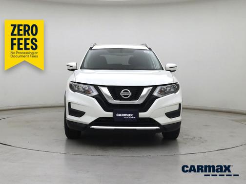 White 2017 Nissan Rogue S