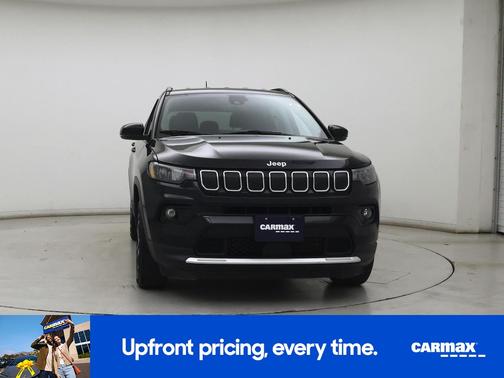 Black 2022 Jeep Compass Limited