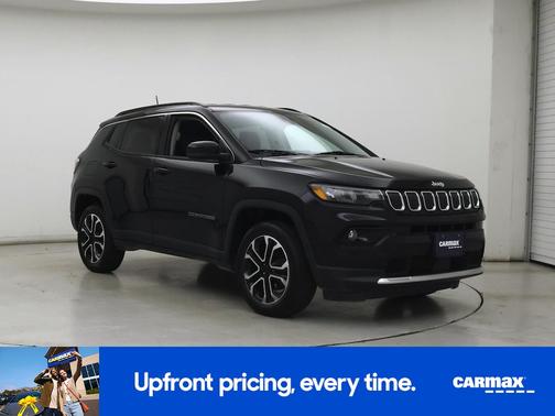 Black 2022 Jeep Compass Limited