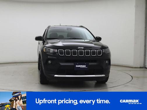 Black 2022 Jeep Compass Limited