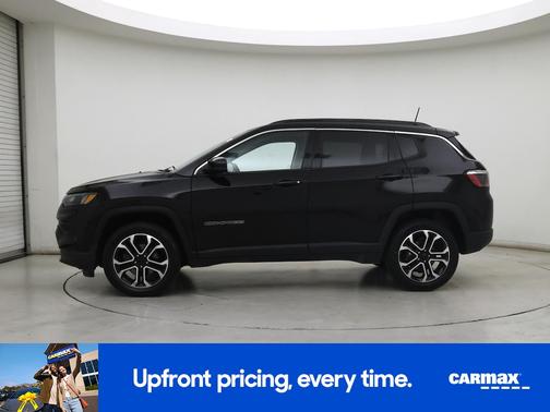 Black 2022 Jeep Compass Limited