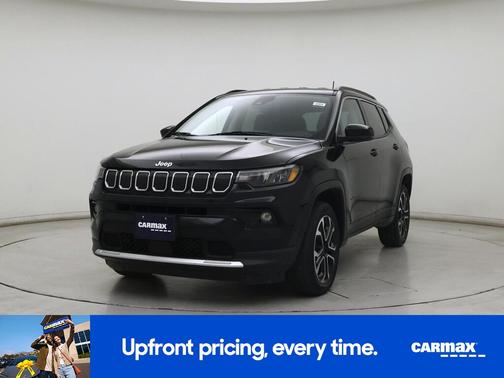 Black 2022 Jeep Compass Limited