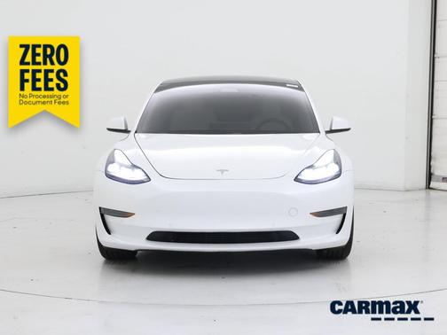 White 2021 Tesla Model 3 Standard Range Plus