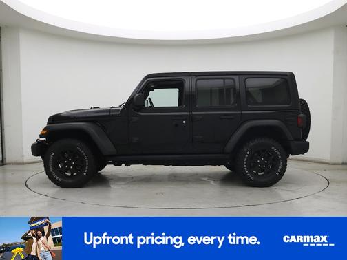 Black 2022 Jeep Wrangler Unlimited Willys