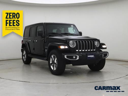 Black 2022 Jeep Wrangler Unlimited Sahara