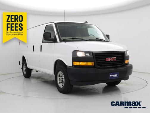 White 2022 GMC Savana 2500