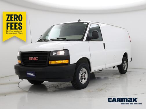 White 2022 GMC Savana 2500