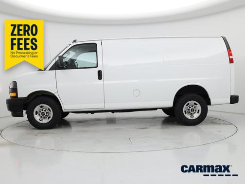 White 2022 GMC Savana 2500