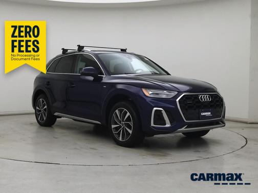 Blue 2023 Audi Q5 S-Line Premium Plus