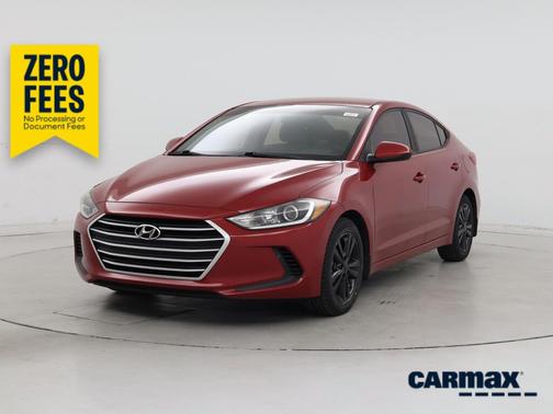 Red 2018 Hyundai ELANTRA SEL