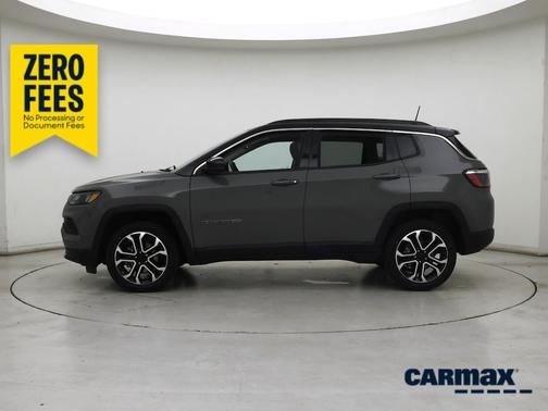 Gray 2022 Jeep Compass Limited