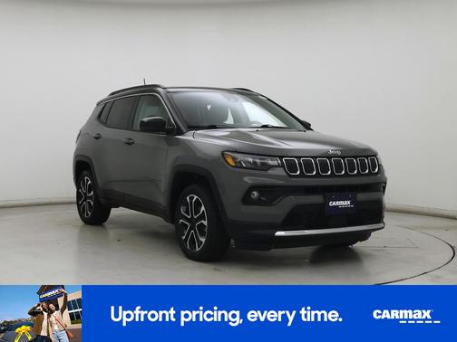 Gray 2022 Jeep Compass Limited