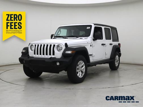 White 2023 Jeep Wrangler Unlimited Sport S