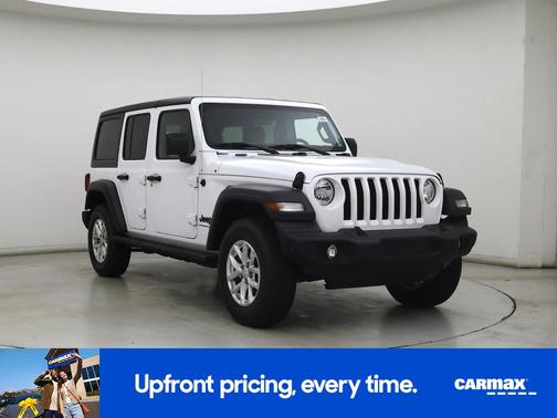 White 2023 Jeep Wrangler Unlimited Sport S