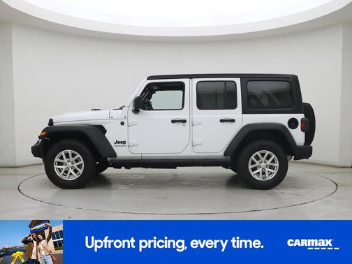 White 2023 Jeep Wrangler Unlimited Sport S