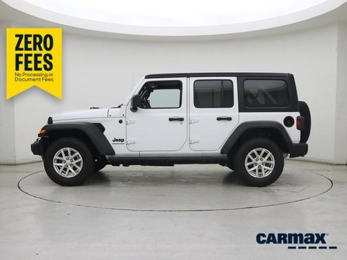 White 2023 Jeep Wrangler Unlimited Sport S