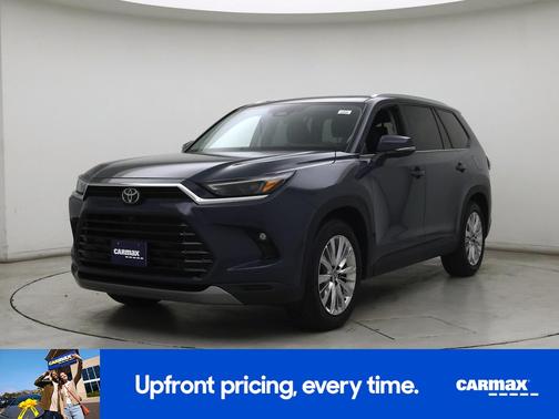 Blue 2024 Toyota Grand Highlander Platinum