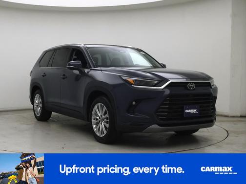 Blue 2024 Toyota Grand Highlander Platinum